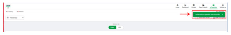 Active/Inactive an eZ Alert Confirmation Active/Inactive an eZ Alert Confirmation