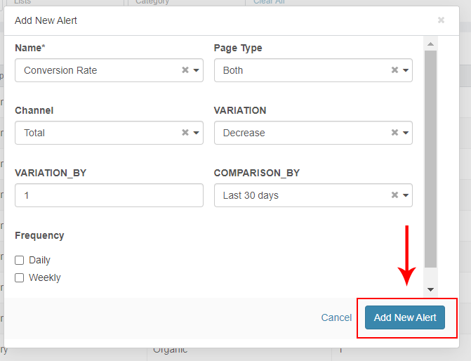 eZ Alerts - By Time Period eZ Alerts - By Time Period